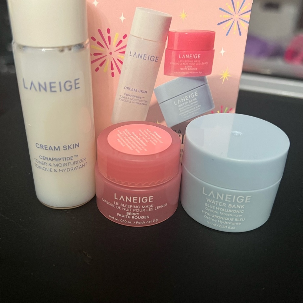 2025 Sephora Birthday LANEIGE 3PC - Water Bank, Lip Sleeping Mask, Cream Skin